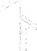 An exploded diagram of a faucet with numbered parts. Anteprima dell’immagine prodotto