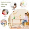 Tavolo in legno per bambini con 2 sedie "BUNNY", set ideale Anteprima dell’immagine prodotto 8