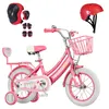 Habib Bicycle Mädchenfahrrad 12" 14" 16" | Komplett-Set mit Produktbild-Vorschau 1