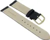 Herzog Louisiana Print > Uhrenarmband schwarz > Leder Produktbild-Vorschau 2