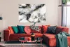 MuchoWow® Poster Achat - Gold - Marmor - Edelsteine 120x90 Produktbild-Vorschau 2