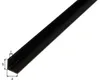 Winkelprofil PVC schwarz 25x25x1,8 mm, 2,6 m Produktbild-Vorschau 2