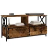 vidaXL Szafka pod TV dąb sonoma 90x33x45 cm materiał drewno Podgląd zdjęcia produktu 15
