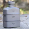 Lixada Titanium Water Bottle Outdoor Field Mug Set Náhled obrázku produktu 12