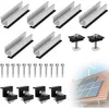 6x Solarmodul Halterung 12 cm Balkonkraftwerk Halterung Produktbild-Vorschau 11