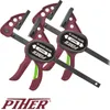 Paire de serre-joint Micro Quick PIHER - serrage max 10 cm Voir les images du produit 8