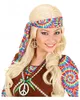 Hippie Halskette & Ohrringe mit Peace-Zeichen für Flower Produktbild-Vorschau 2
