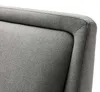 Doppelbett Estee 160x200cm - hellgrau/schwarz Produktbild-Vorschau 3