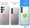 Comparison of phone cases for different Samsung Galaxy models, indicating compatibility. Produktbild-Vorschau
