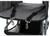 TRIXIE Buggy mit 4 Rädern für Hunde bis 15 kg - grau - 47 × Produktbild-Vorschau 6