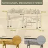 Hochbeet Wallhugger103x46x80 cm VegTrug Produktbild-Vorschau 13