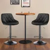 lot de 2 tabourets de bar en velours Tabouret de bistrot Voir les images du produit 1