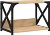 Stojak Pod Drukarkę, 2-Poziomowy, Dąb Sonoma, 44X26X31,5 Cm Podgląd zdjęcia produktu 1
