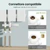 S'AFIELINA Set multiblock per raccordo radiatore, bianco (2 Anteprima dell’immagine prodotto 3
