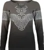 Der Herr der Ringe Langarmshirt Damen Khazad-Dûm grau L Produktbild-Vorschau 1
