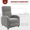 HOMCOM Relaxsessel Einzelsofa Liege 160° neigbarer Produktbild-Vorschau 4