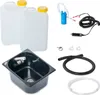 12V Camping Bausatz Waschbecken Wasserhahn schwarz 19 Liter Produktbild-Vorschau 1