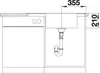 BLANCO ANDANO XL 6 S-IF Compact, Schrankwaschbecken, Produktbild-Vorschau 5