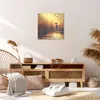Bild auf Leinwand - Leinwandbild - Frau Regen - 50x50cm - Produktbild-Vorschau 7