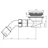 Schulte Duschwanne Adria 90x90 cm, Sanitäracryl Weiß, Set Produktbild-Vorschau 5