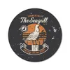 MuchoWow® Mauspad Mousepad Vintage - Vogel - Strand 20x20 Produktbild-Vorschau 1