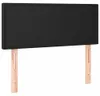 vidaXL Kopfteil Schwarz 80x5x78/88 cm Kunstleder Produktbild-Vorschau 1