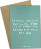 Mr. & Mrs. Panda Grußkarte Spruch 2010 Geburtstag - Produktbild-Vorschau 1