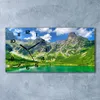 Wanduhr aus Glas – 60x30 cm - Glasbild - Glasuhr - Produktbild-Vorschau 2