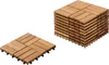 Two stacks of wooden tiles on a white background. One stack is a single tile, and the other is a larger stack. Náhled obrázku produktu