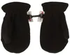Kinder Winter warme Fleece Thinsulate Fäustlinge Handschuhe in schwarz Produktbild-Vorschau