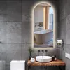 Spiegel voor de badkamer - Halfrond - LED-verlichting, Productafbeelding-voorbeeld 1