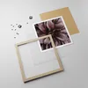 Gerahmtes Poster - Rahmen in heller Eiche - Blumenstrauß Produktbild-Vorschau 4