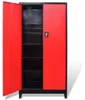 vidaXL Skriňa na náradie s 2 dverami Oceľ 90x40x180 cm Náhľad obrázku produktu 5