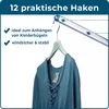 Blome Wäschespinne Idea 60 Meter blau Eindrehhülse Produktbild-Vorschau 5