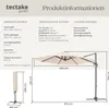 TecTake 403133, Béžová Náhled obrázku produktu 13