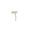A white hairdryer photographed against a white background. Produktbild-Vorschau