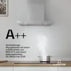 Klarstein Limelight Dunstabzugshaube - Edelstahl Wandhaube, Produktbild-Vorschau 2