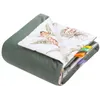 Savanna Fun & Olive Velvet Babydecke 75x100cm Produktbild-Vorschau 3