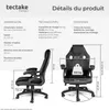 Chaise gamer MIKE - noir Voir les images du produit 6