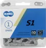 KMC Kette S1 Wide RB 1/2 x 1/8, 112 Glieder, 8,6 mm, silber Produktbild-Vorschau 7