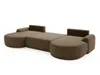 GrainGold Ecksofa U-Form Aurio - Ecksofa mit Produktbild-Vorschau 6