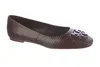 Tory Burch donna Georgia ballerina marrone 35,5 Anteprima dell’immagine prodotto 2