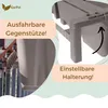 4er Set Blumenkasten Balkongeländer Balkon Blumenkasten Produktbild-Vorschau 4