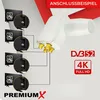 Fuba DAA 850 A Sat Schüssel Alu Anthrazit PremiumX LNB Quad Produktbild-Vorschau 5