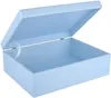 Creative Deco XL Blau Große Holzkiste Aufbewahrungsbox Produktbild-Vorschau 3