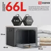 MBI COZVIX Aufbewahrungsboxen Stoff 66L, Faltbar mit Produktbild-Vorschau 3