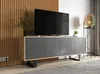 Szafka RTV NILA 7 dąb wotan/grafit mat 150 Podgląd zdjęcia produktu 4