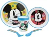 Disney Mickey Mouse Ensemble de vaisselle pour enfant Voir les images du produit 1