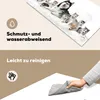 KitchenYeah© Herdabdeckplatte Mutter mit Welpen , 89x51cm, Produktbild-Vorschau 2