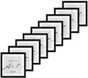 🖼️KNOR®️ Bilderrahmen 20x20 cm Schwarz, 9er Set Produktbild-Vorschau 1